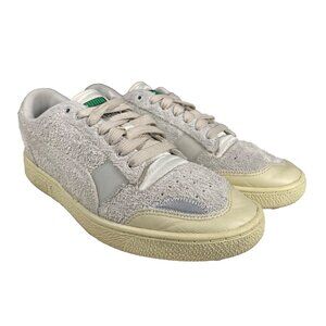 Puma Sampson Rhude Beige Textile Trainers 371392-01 mens size US 10